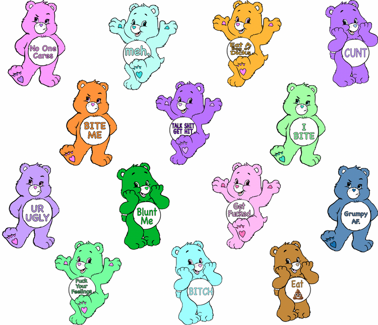 Don’t care bear