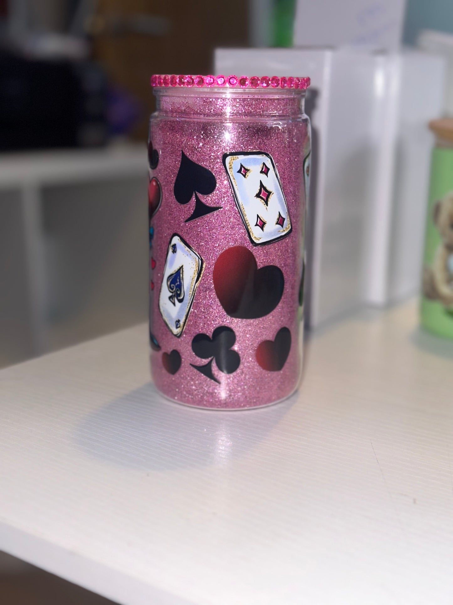 Alice in wonderland queen 16oz Libby can