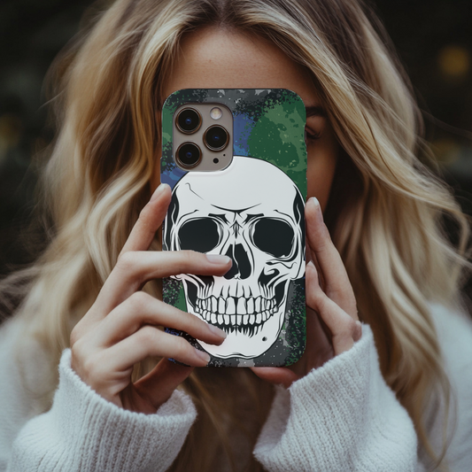 Big skull phone case