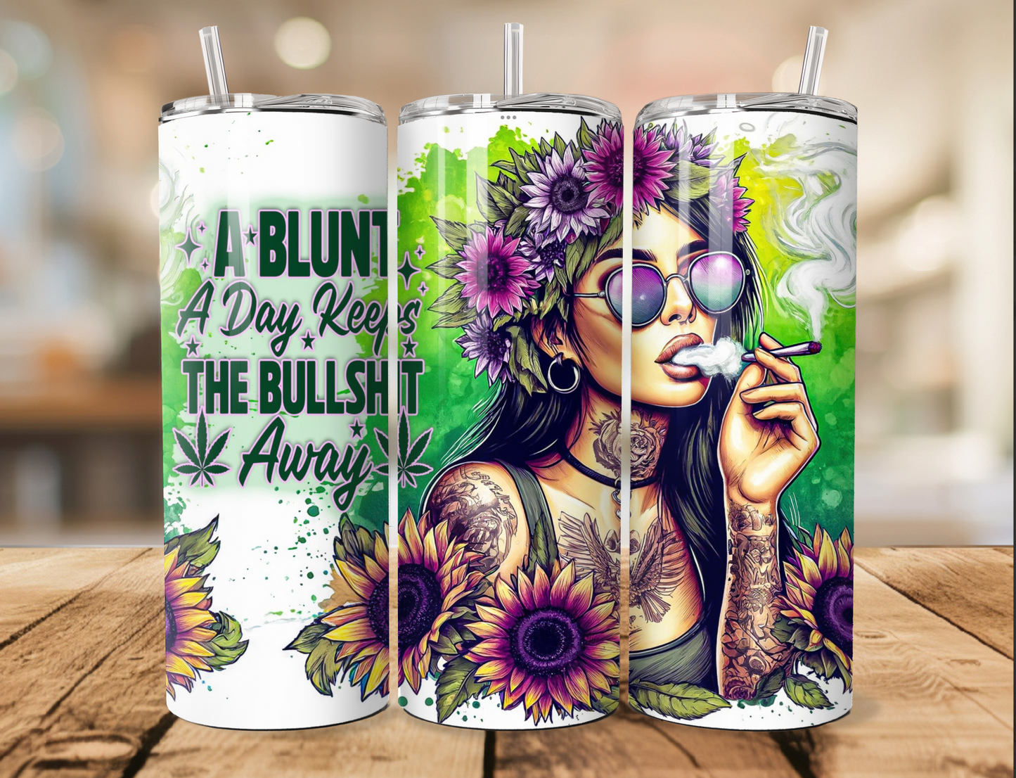 A blunt a day 20oz tumbler