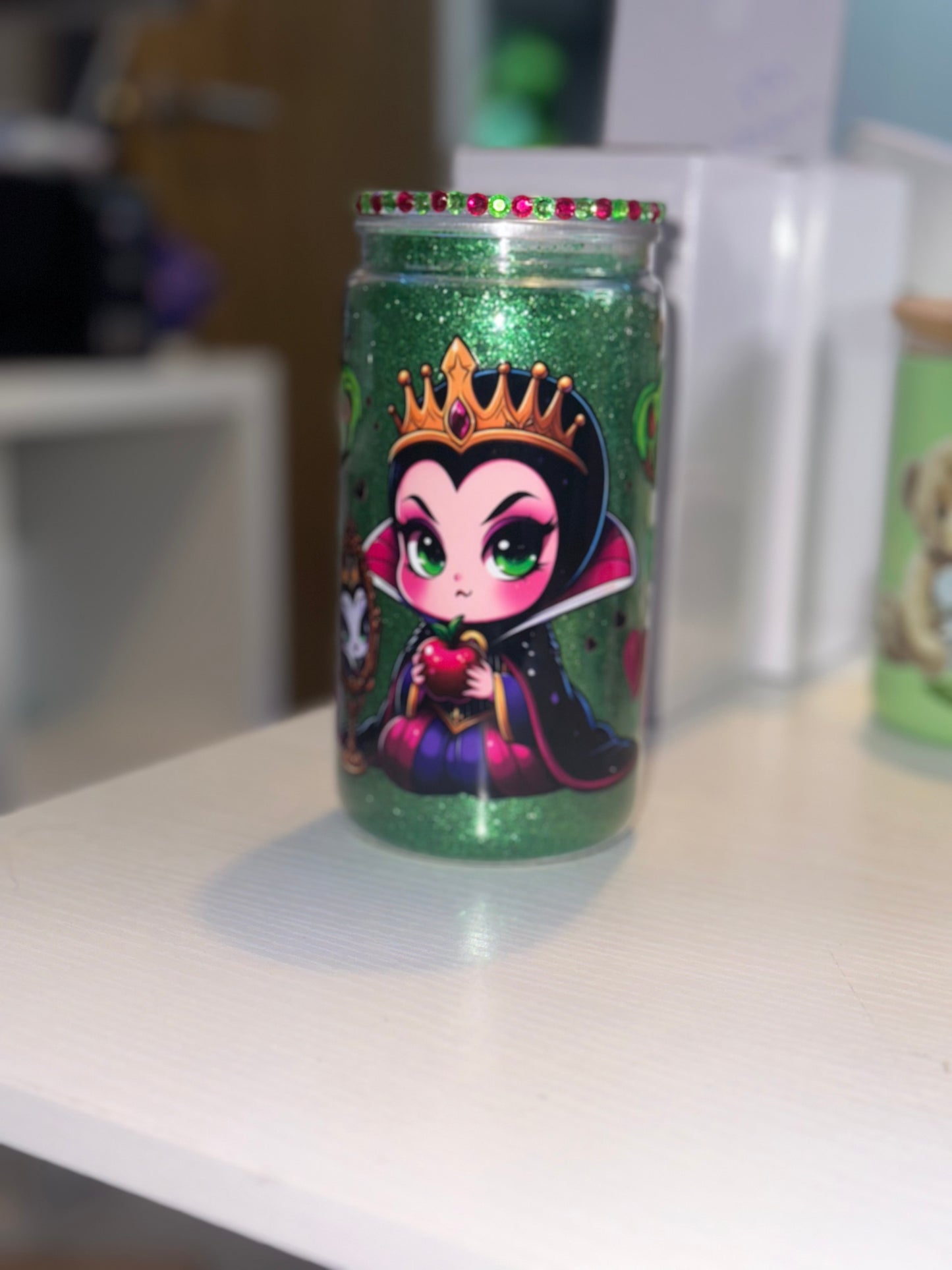 The Evil queen Snow White 16oz Libby can