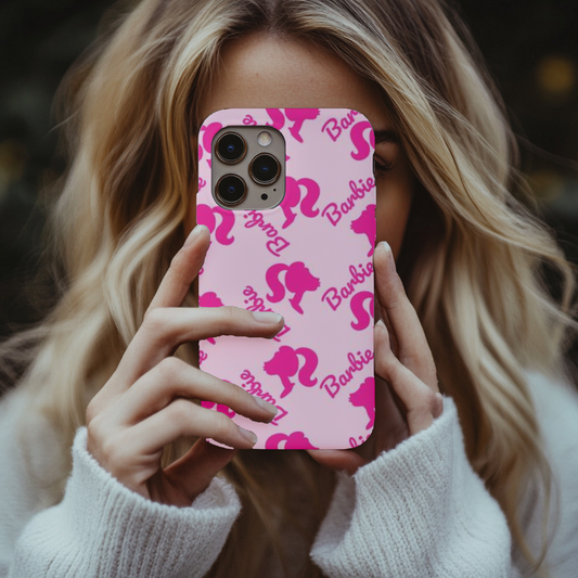 Girly pink phone case