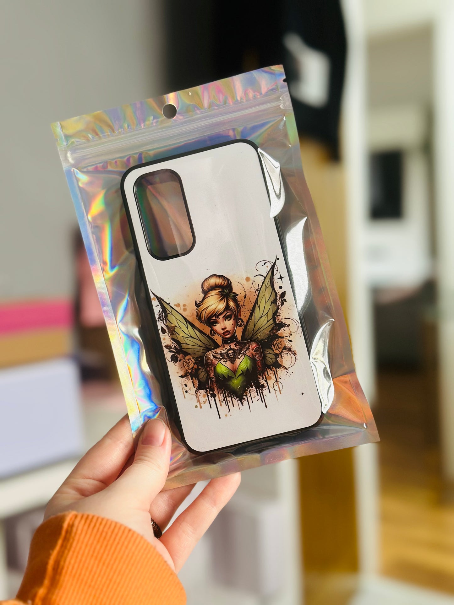 Tattoo Tinker bell phone case