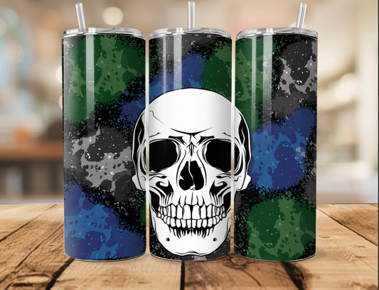 Skull tumbler