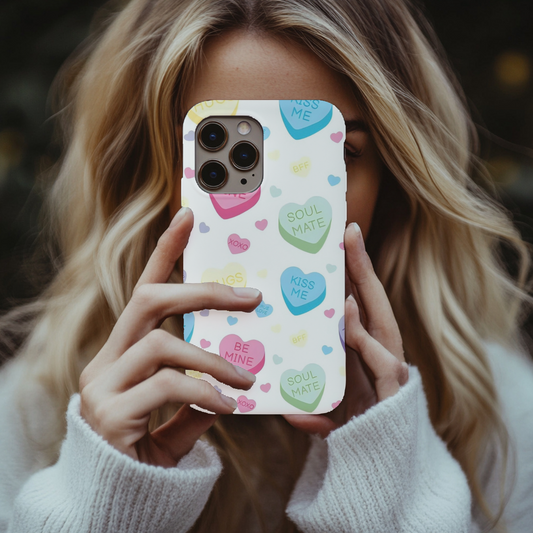 Love hearts phone case